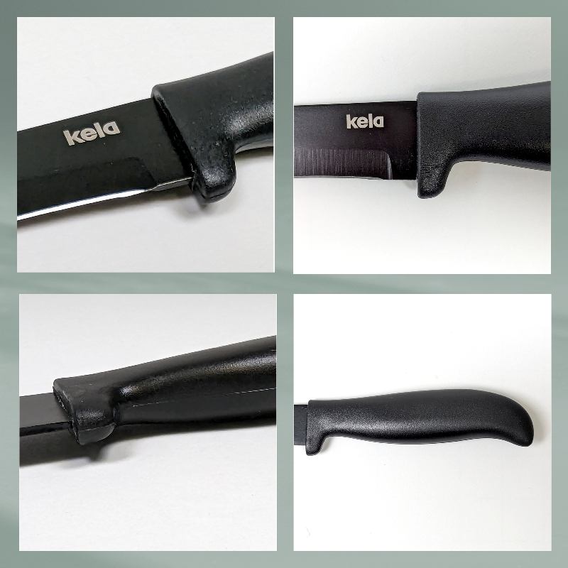 KELA Nůž vykošťovací Acida nerez černý 24,0cm KL-11407