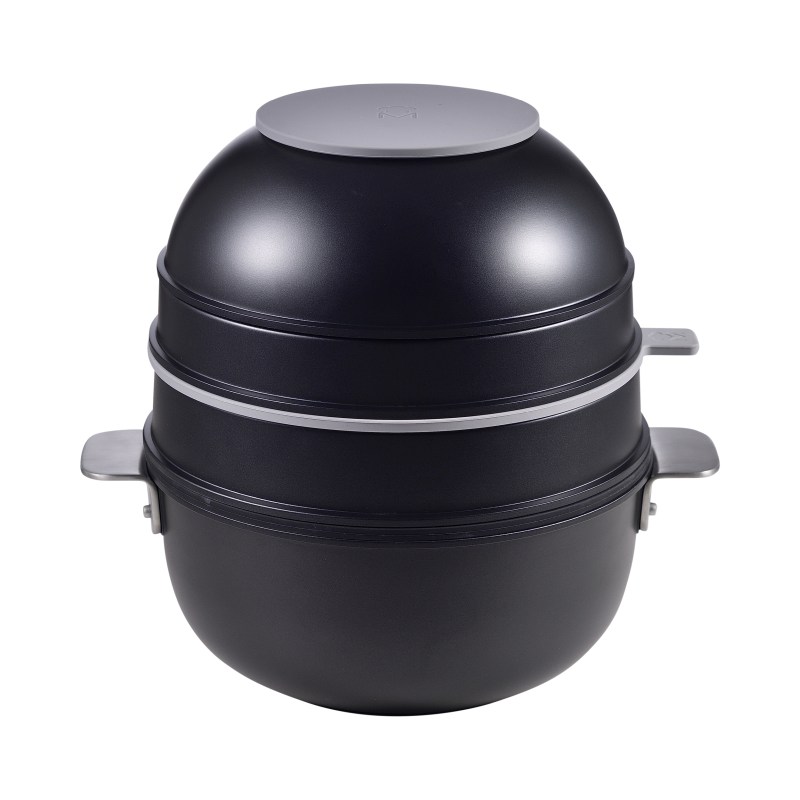 Product detail of MASTERPRO Sada nádobí s nepřilnavým povrchem SHARE PLAY 10 ks černá BGMP-8061-BK
