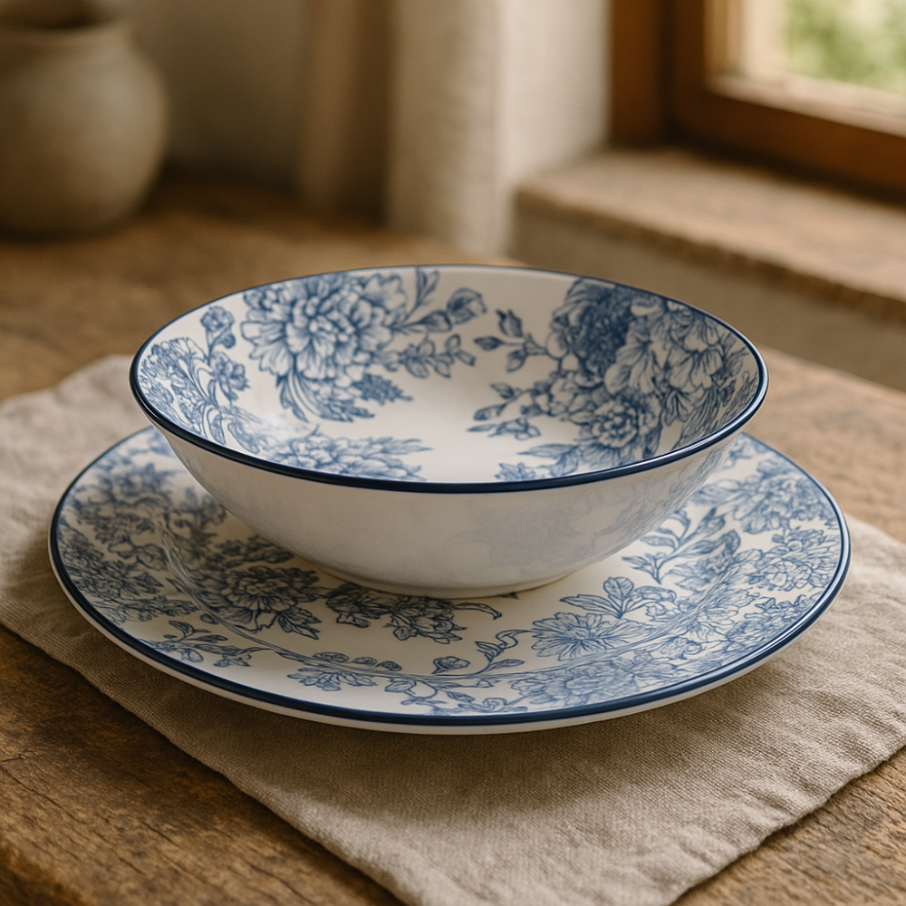 SIAKI Jídelní sada porcelánová 18 ks KO-Q04000110