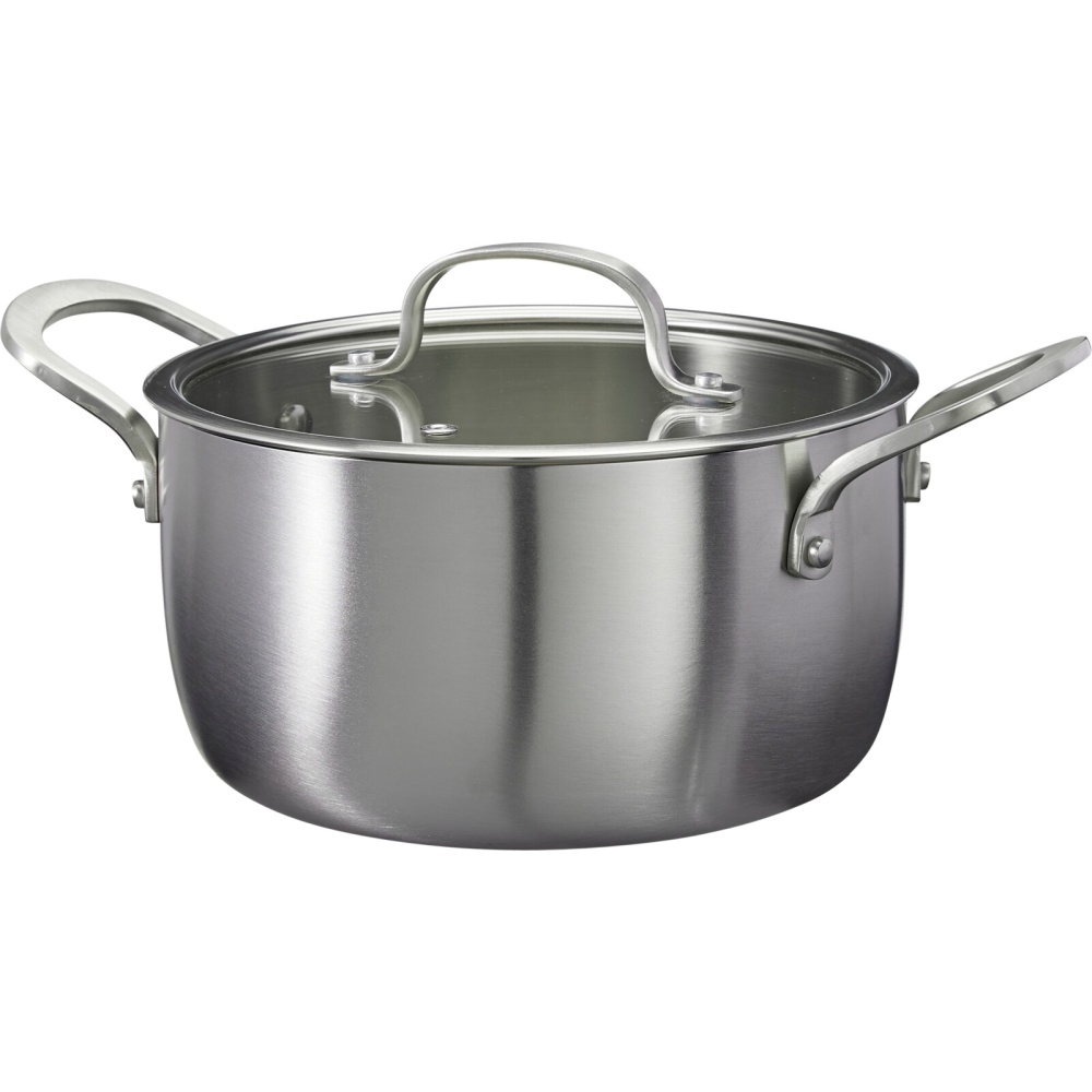 SIAKI HUISHOUD Kastrol nerez 20,5 cm s poklicí KO-C85000400