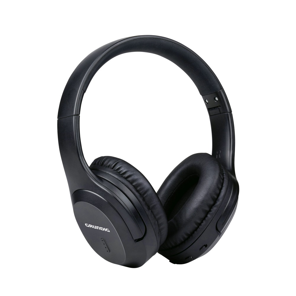 GRUNDIG Bezdrátová bluetooth sluchátka GRUNDIG s ANC a baterií 400mAh černá ED-226056