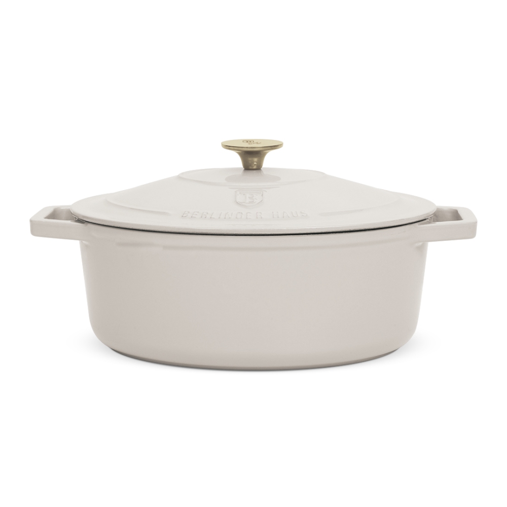 BERLINGERHAUS Pekáč litinový s poklicí 32 cm Sahara Collection BH-8967