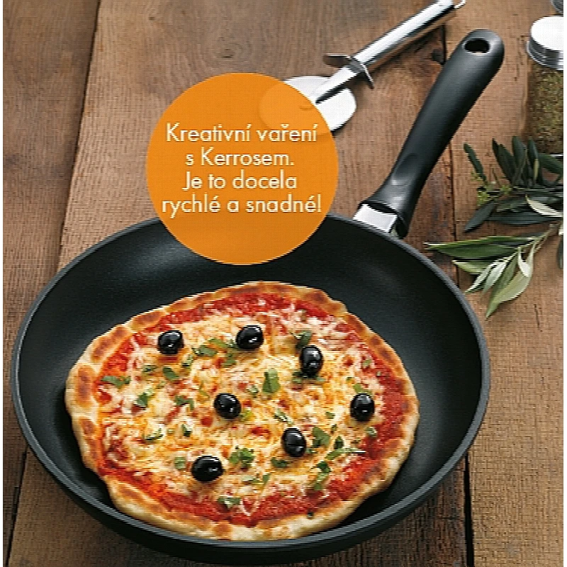 KELA Pánev hluboká s nepřilnavým povrchem KERROS 28 cm KL-11568