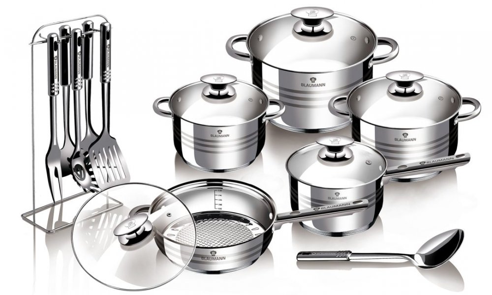 BLAUMANN Sada riadu nerez 17 ks Jumbo Gourmet Line BL-3133