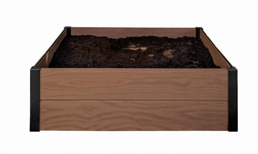 Keter Vyvýšený záhon Keter Maple Square hnědý  KT-610291 - thumb (1)