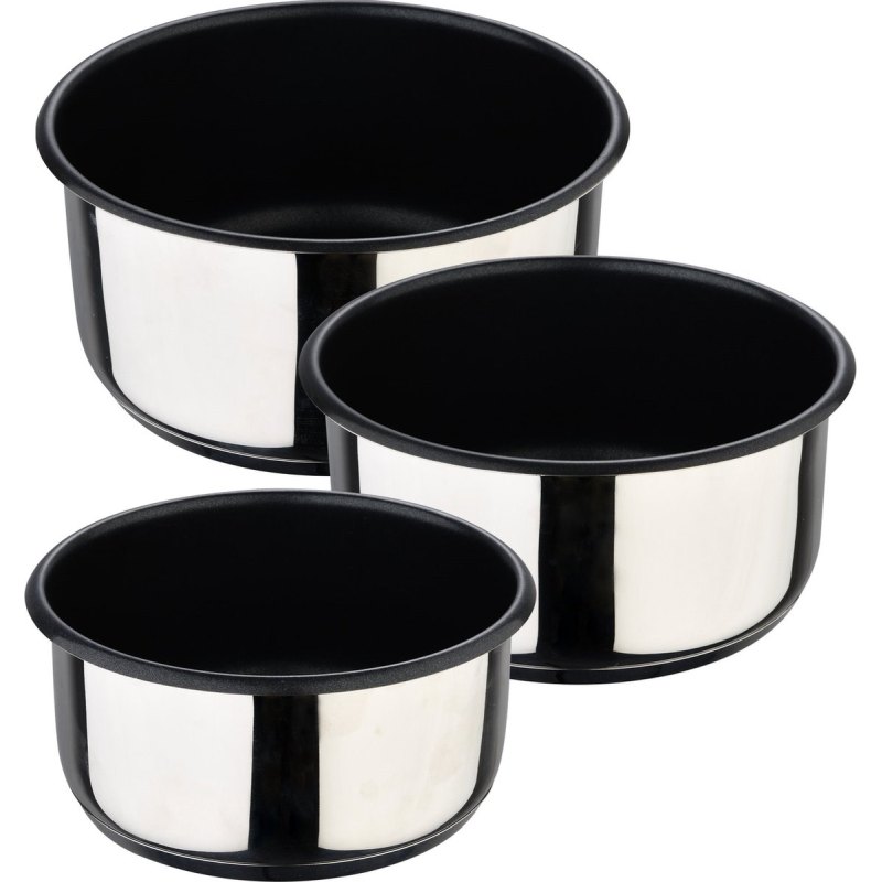 Bergner Sada pánví nerez s nepřilnavým povrchem  Click&Cook 3 ks 16, 18, 20 cm BG-32293-MM