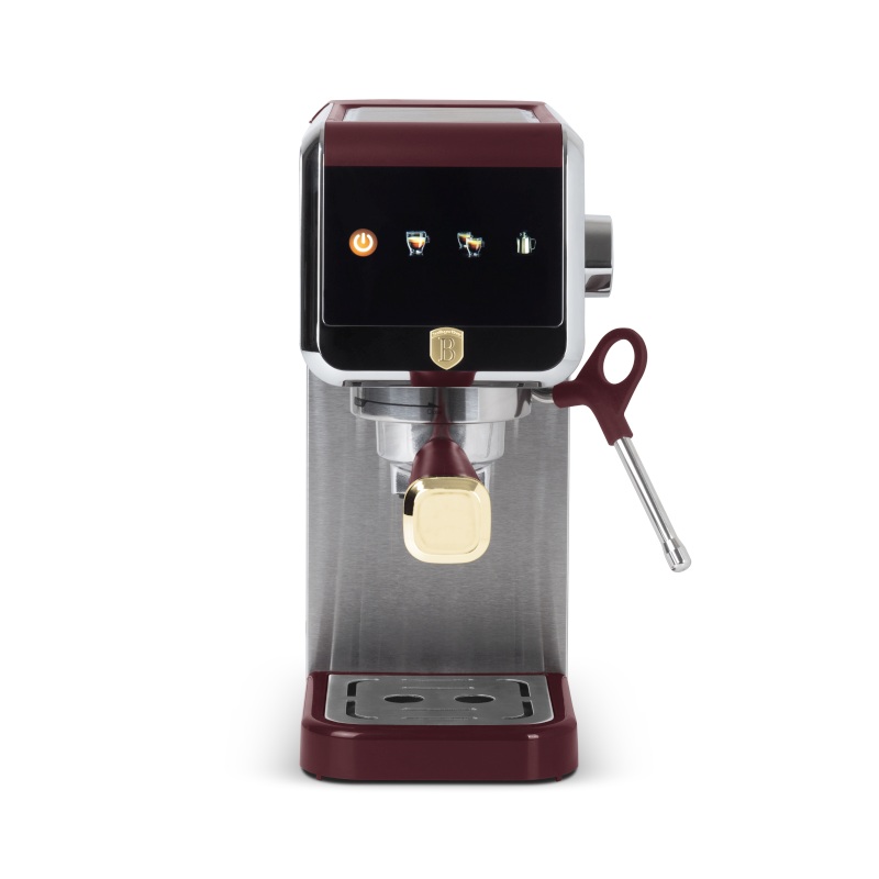 BERLINGERHAUS Automatický a pákový kávovar digitální 2v1 Leonardo Collection BH-9623