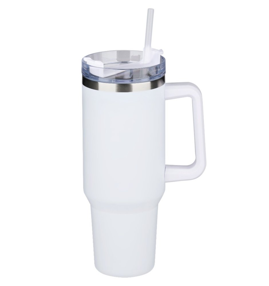 ALPINA Termohrnek dvoustěnný z nerezové oceli 1,2 l bílá ED-227090bila