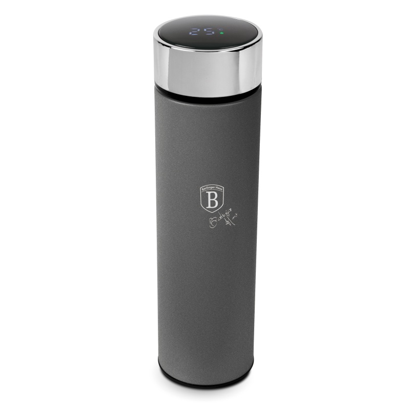 BERLINGERHAUS Termoska nerez s LED displejem 500 ml Antracit Collection BH-9805