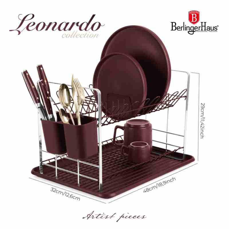 BERLINGERHAUS Odkapávač na nádobí Leonardo Collection BH-8594