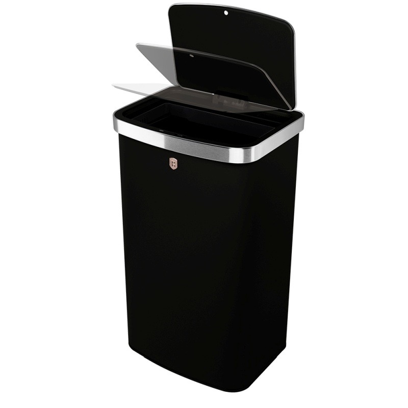 BERLINGERHAUS Koš odpadkový se senzorovým otvíráním 60 l Black Rose Collection BH-9796