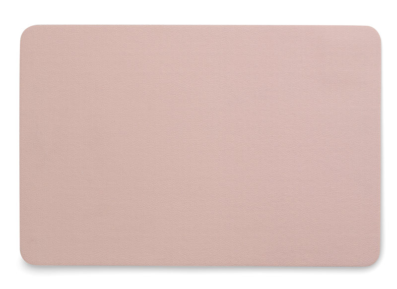KELA Prostírání KIMARA 45x30 cm imitace kůže růžová KL-12312