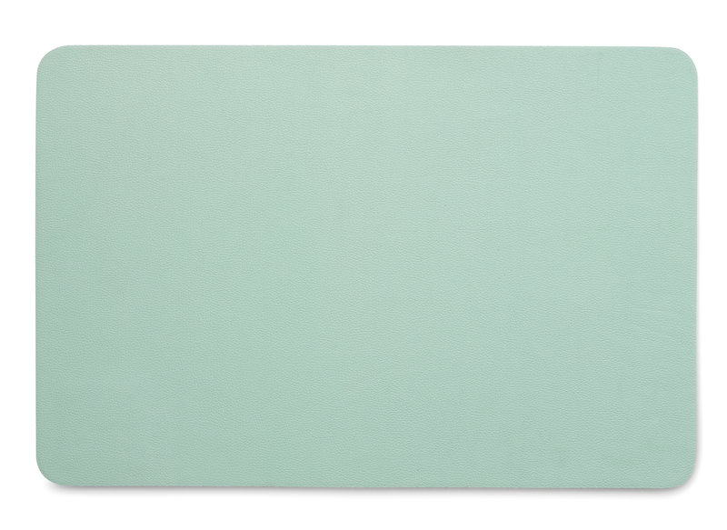 KELA Prostírání KIMARA 45x30 cm imitace kůže mátová zelená KL-12313