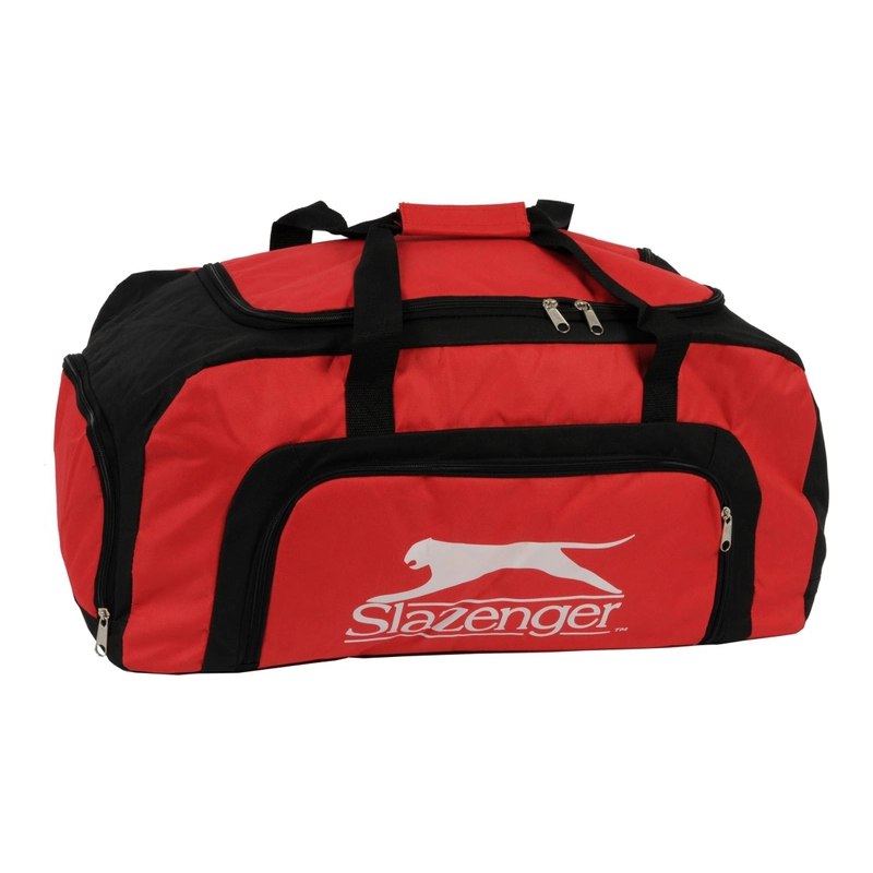 SLAZENGER Sportovní /cestovní taška 61x28,5x30cm červená ED-208095cerv - thumb (2)