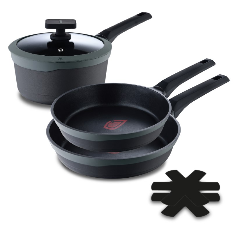 Product detail of MASTERPRO Sada nádobí s nepřilnavým povrchem 3 ks BGKIT-0107