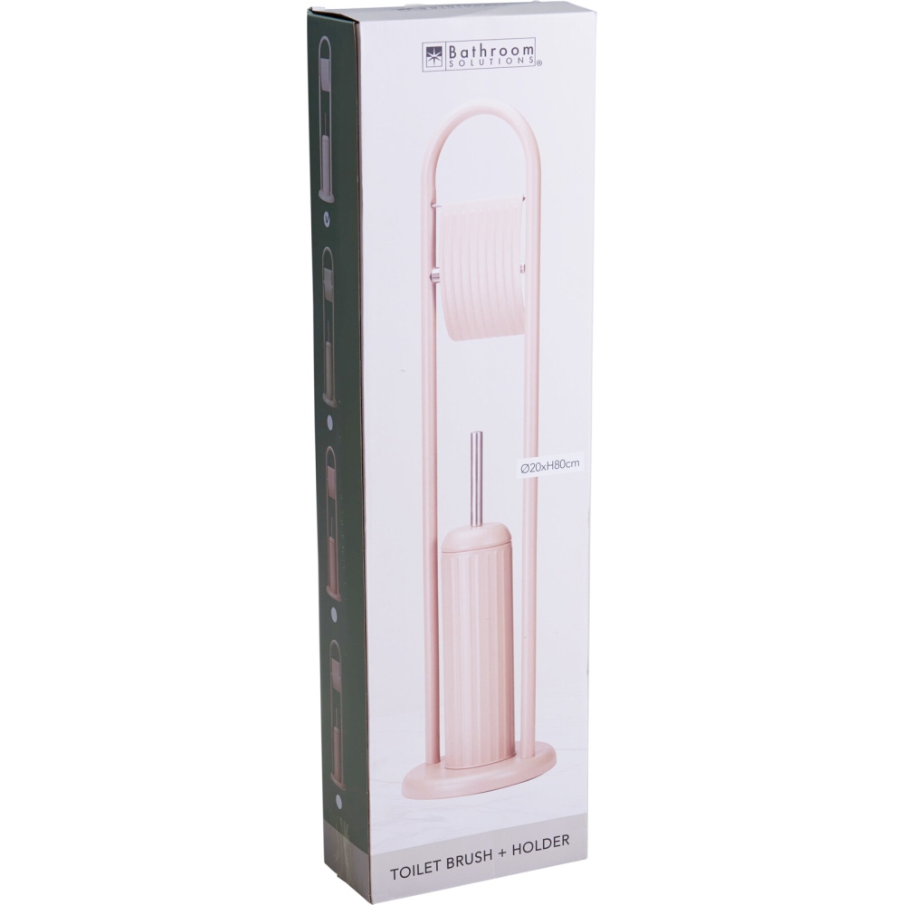 BATHROOM SOLUTIONS WC sada ve stojanu 80 cm béžová KO-106000290bezo