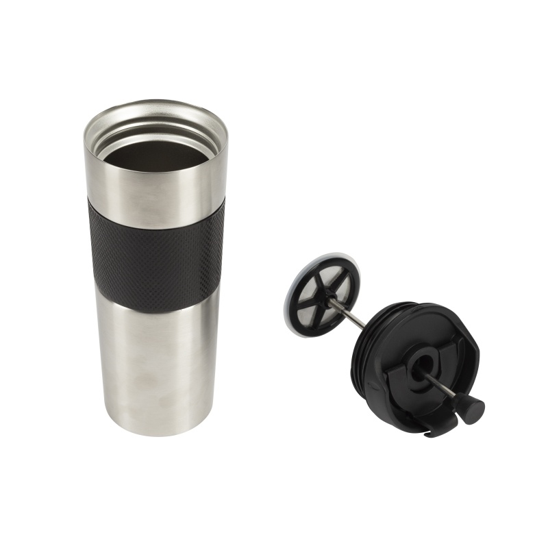Bergner Termohrnek 460 ml nerez černá BG-37789-BK