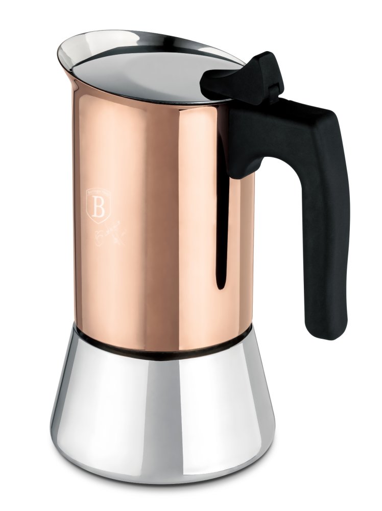BERLINGERHAUS Konvice na espresso 9 šálků Rosegold Metallic Line BH-8550