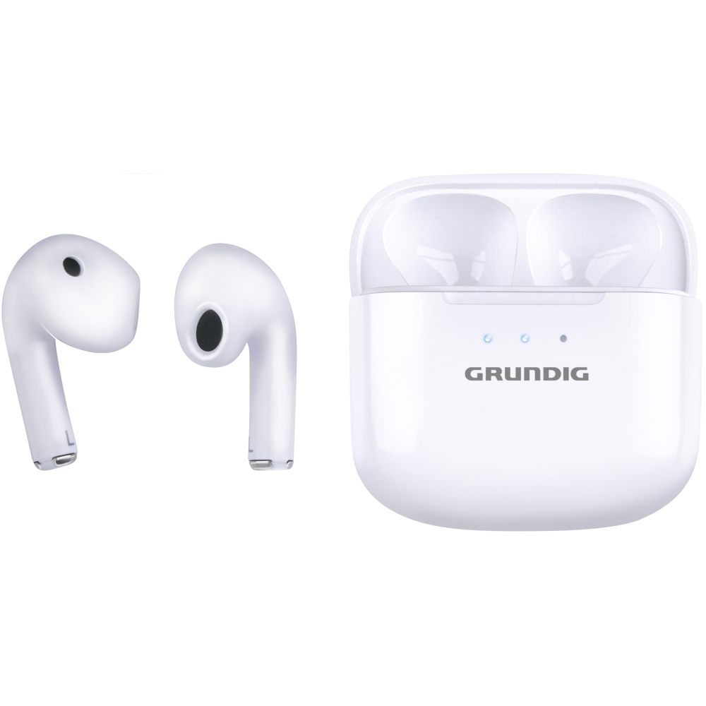 GRUNDIG Bezdrátová bluetooth sluchátka GRUNDIG bílá ED-242661bila