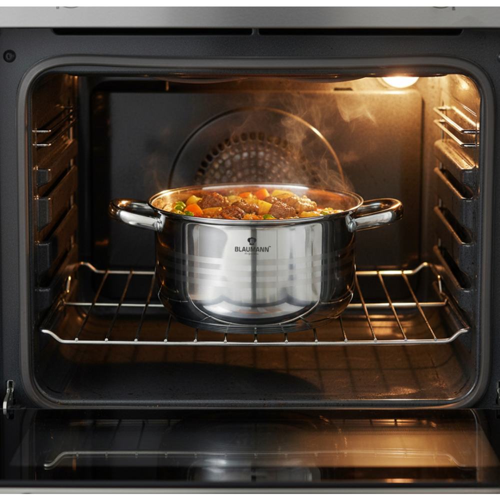 BLAUMANN Sada nádobí nerez 17 ks Jumbo Gourmet Line BL-4119