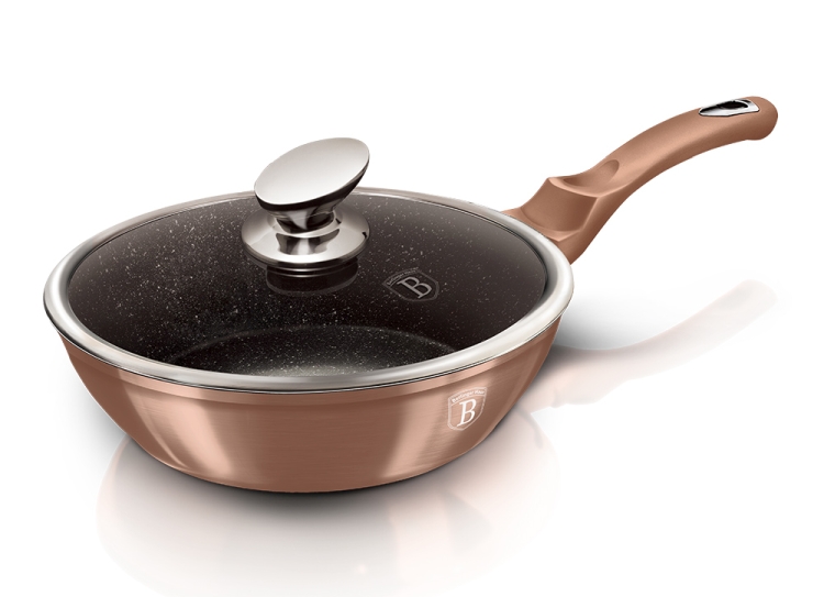 BERLINGERHAUS Pánev hluboká s poklicí 24 cm Rosegold Metallic Line BH-1517 - thumb (6)