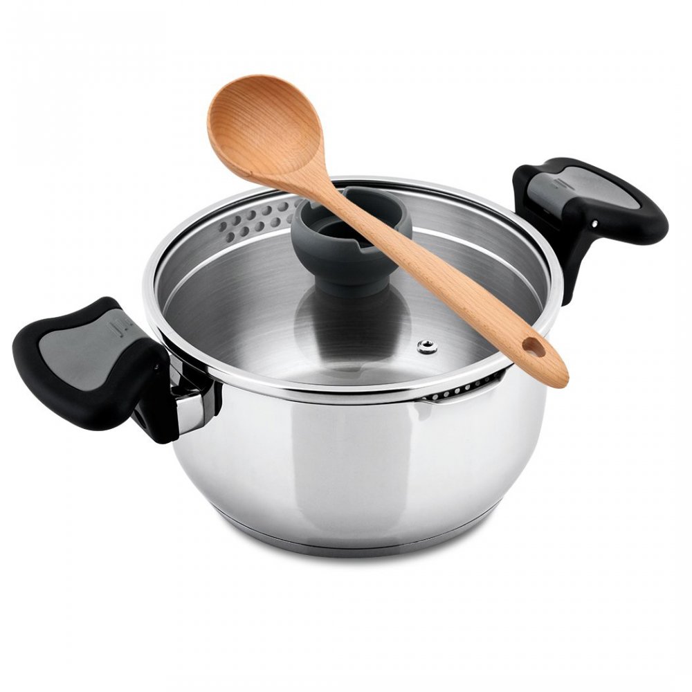 CS SOLINGEN Hrniec s cediacou pokrievkou nerez Aron 16 cm CS-060541