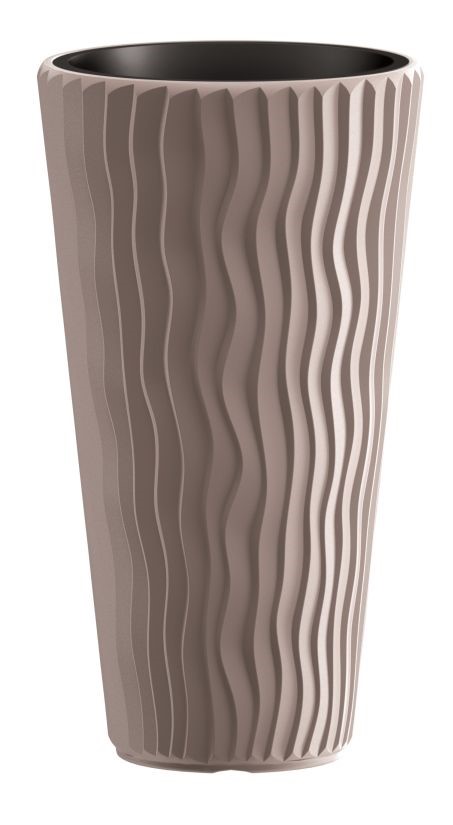 Product detail of Prosperplast Květináč Prosperplast SANDY SLIM mocca 29,7 cm  611307