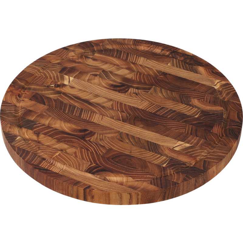 EXCELLENT HOUSEWARE Prkénko servírovací a krájecí teakové dřevo 28 x 2 cm KO-210001330