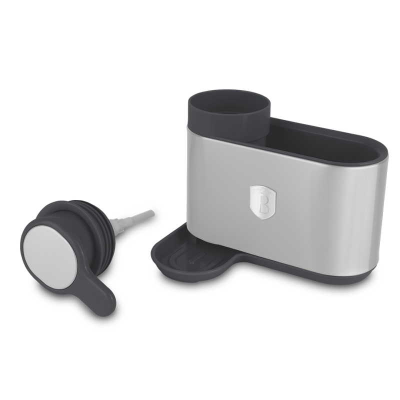 BERLINGERHAUS Dávkovač mycího prostředku 2 v 1 Anthracite Collection BH-8935