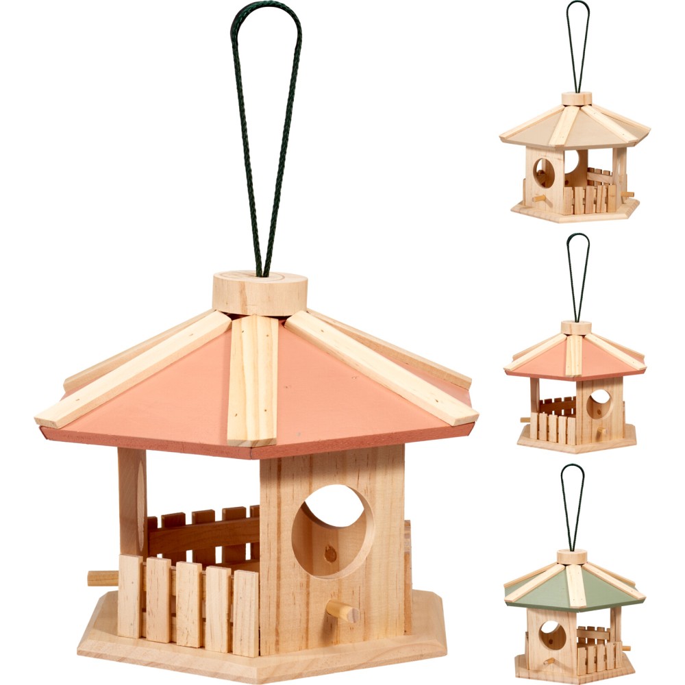 PROGARDEN Ptačí budka 30 x 26 x 22 cm zelená KO-VH2000470zele