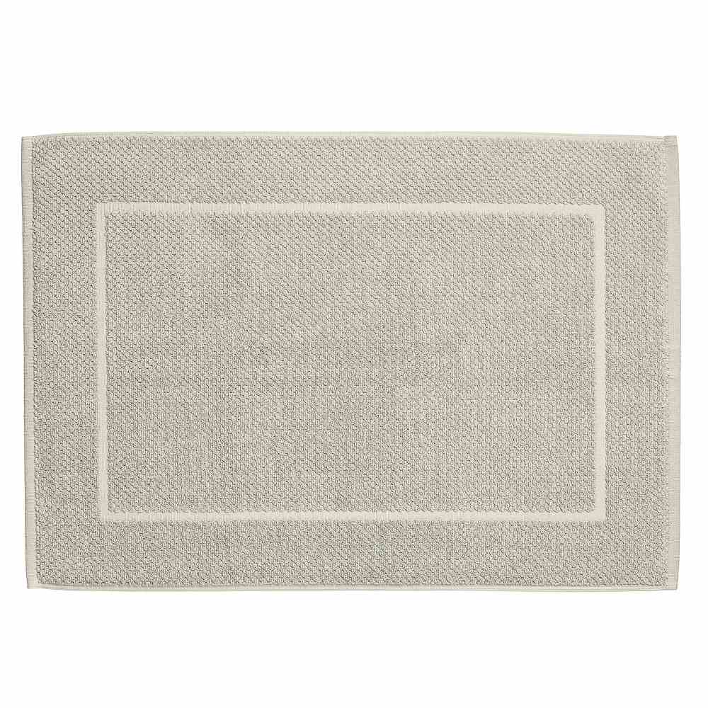 KELA Koupelnová předložka Lavinia 100% organická bavlna 60 x 100 cm bílá KL-24049