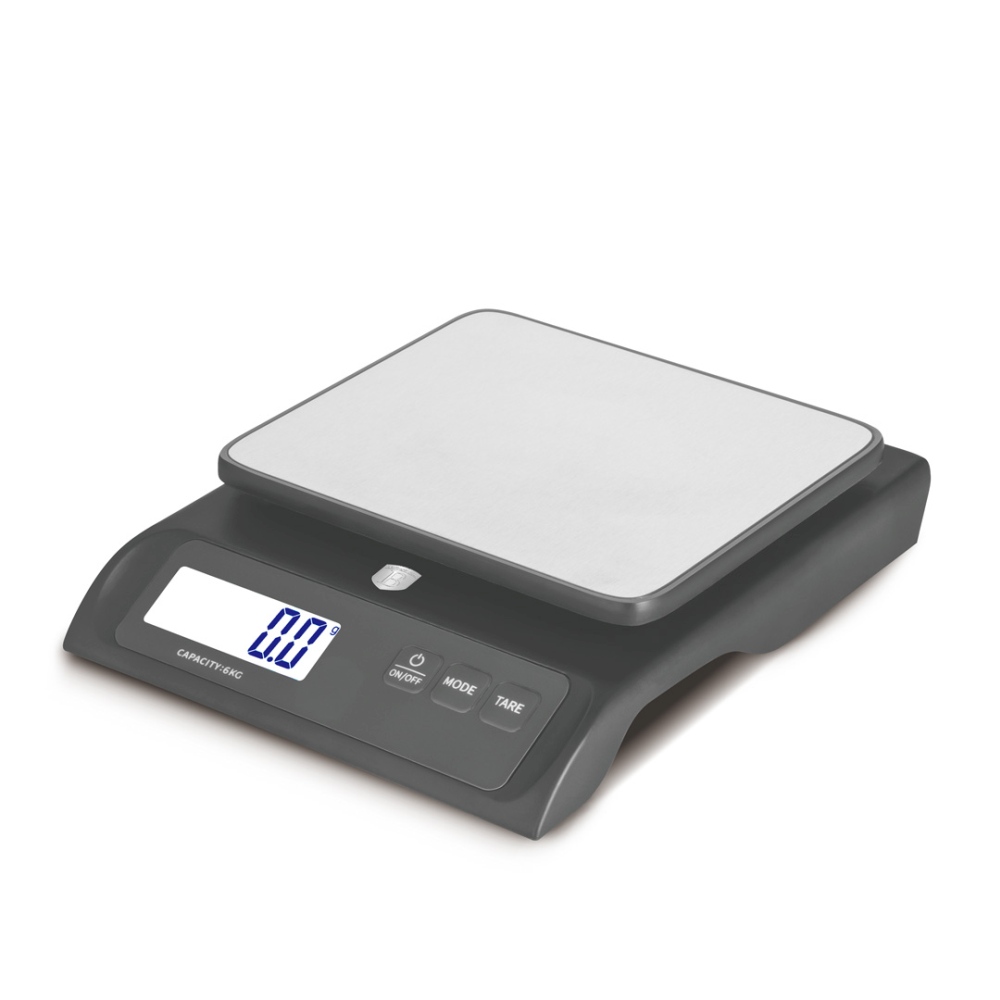 BERLINGERHAUS Kuchyňská váha digitální 6 kg Antracit collection BH-9920