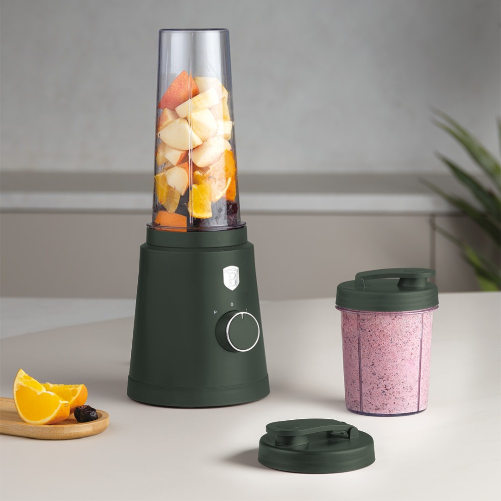 BERLINGERHAUS Mixér smoothie maker s lahví Matte Green Collection BH-9879