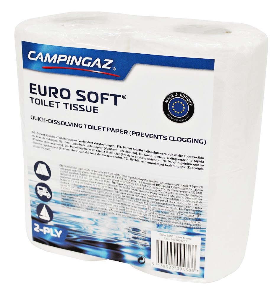 CAMPINGAZ Speciální toaletní papír pro chemické WC EURO SOFT 4 role 2227612