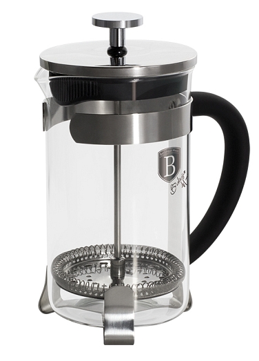 BERLINGERHAUS Kanvička na čaj a kávu French Press 800 ml čierna BH-1788