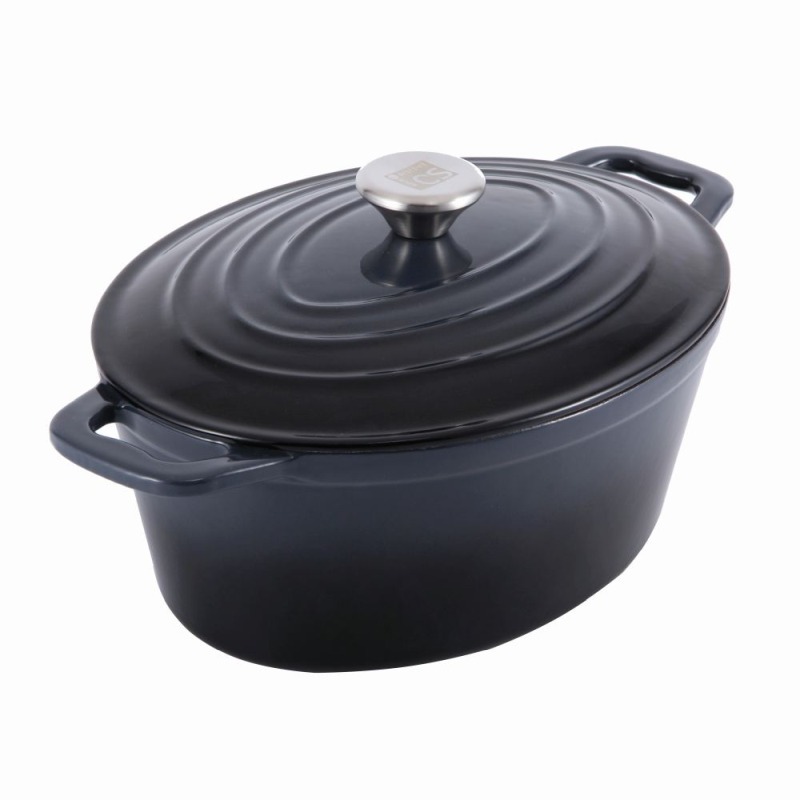 CS KOCHSYSTEME Pekáč s poklicí litinový Xanten 36 x 28 cm černý CS-075262
