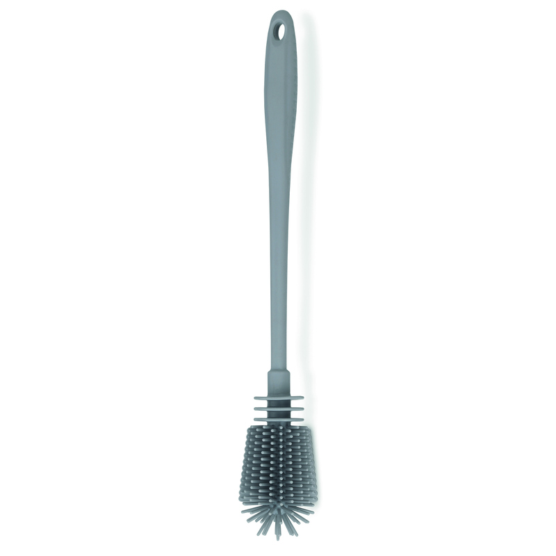 KELA Kefa na čistenie fliaš SUSA 31 cm šedá KL-10057
