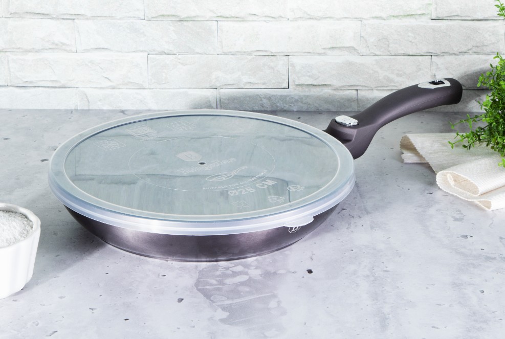 BERLINGERHAUS Panvica s odnímateľnou rukoväťou 28 cm Carbon PRO Line BH-6913
