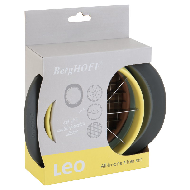 BERGHOFF Krájač na zeleninu a ovocie 3v1 LEO BF-3950020