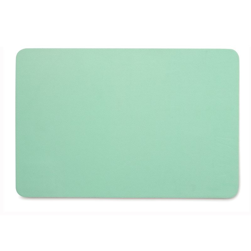 KELA Prostírání KIMARA 45x30 cm imitace kůže mátová zelená KL-12313