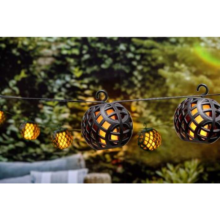 GRUNDIG Solární světelný řetěz  lucerny 8 lamp ED-247660