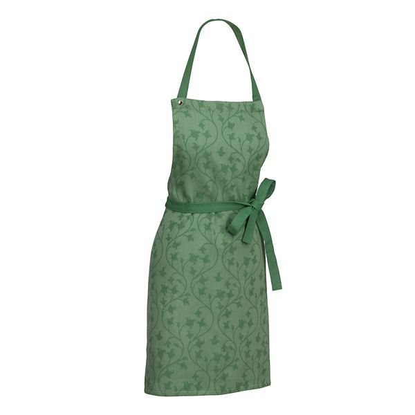 KELA Zástera Cora 100% bavlna svetlo zelená/zelený vzor 80,0x67,0cm KL-12816