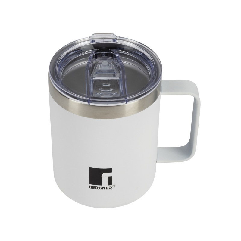 Bergner Termohrnek 350 ml nerez bílá BG-37788-WH