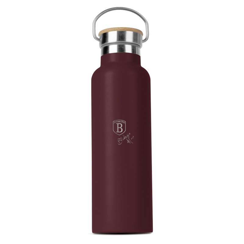 BERLINGERHAUS Termoska lahev s dvojitou stěnou nerez 0,6 l Leonardo Collection BH-8759