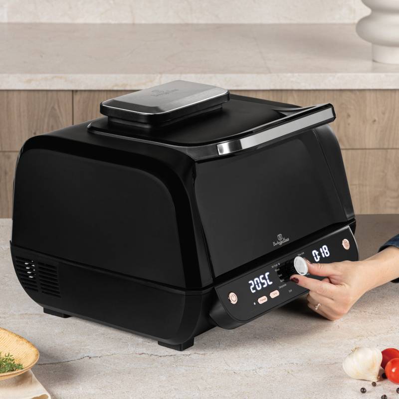 BERLINGERHAUS Horkovzdušná multifunkční trouba 12 v 1 Black Rose Collection BH-9668