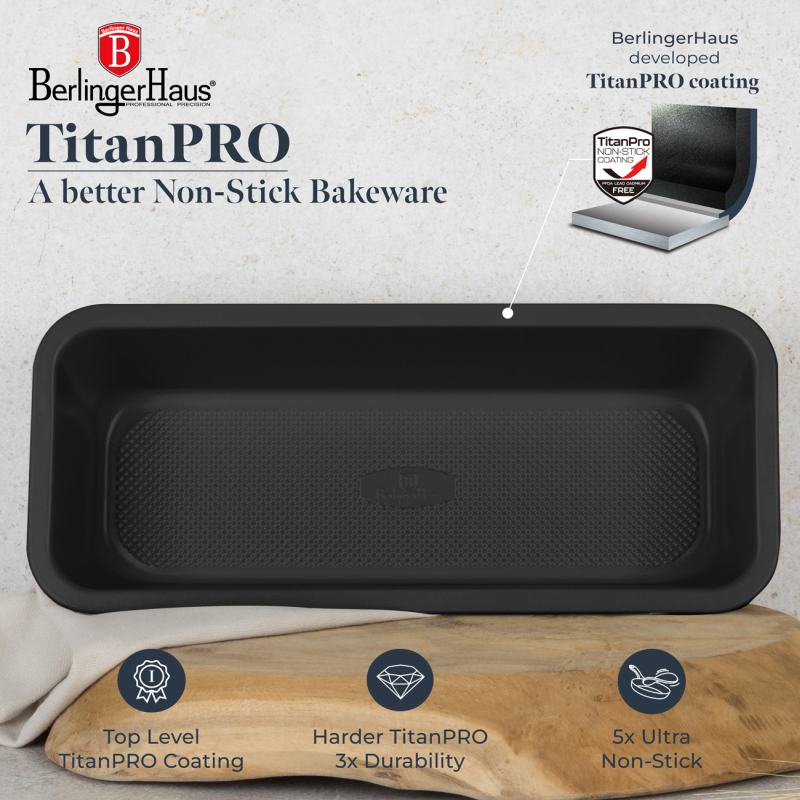 BERLINGERHAUS Forma na biskupský chlebíček s titanovým povrchem Deep Sea Collection BH-8699