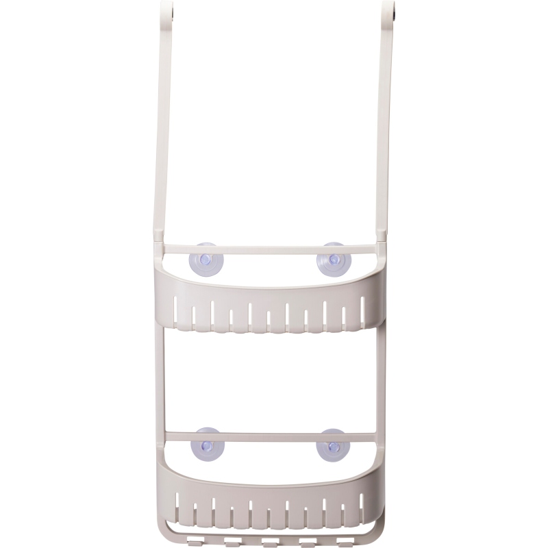 BATHROOM SOLUTIONS Regál koupelnový závěsný s přísavkami béžový KO-C80653830bezo