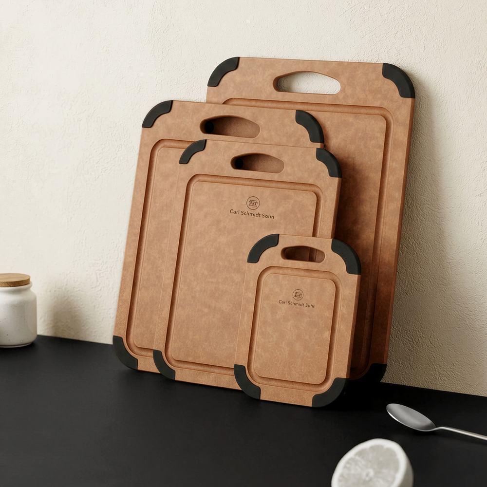 CS KOCHSYSTEME Kuchyňské prkénko s drážkou protiskluzové Lübeck 20 × 15 cm CS-082253