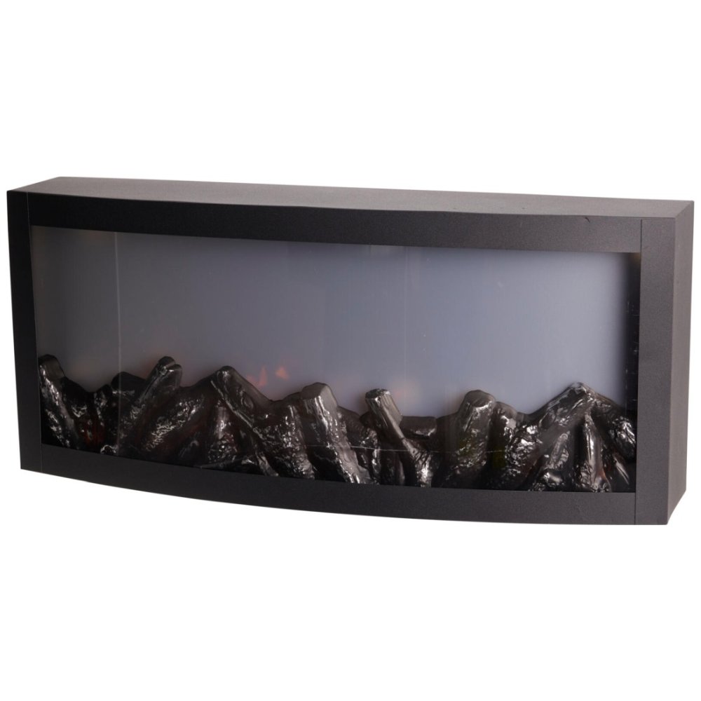 PROGARDEN Elektrický krb s LED plameny 50 × 23 cm KO-ADA300050